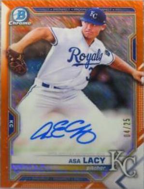 Asa Lacy [Orange Shimmer Refractor] #CPA-AL