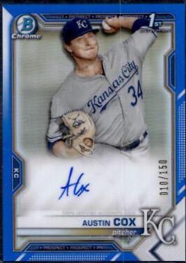 Austin Cox [Blue Refractor] #CPA-AC