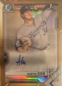 Austin Cox [Gold Refractor] #CPA-AC