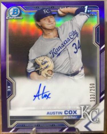 Austin Cox [Purple Refractor] #CPA-AC