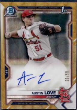 Austin Hendrick [Gold Refractor] #CPA-AH