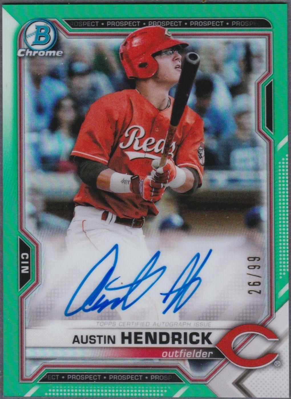 Austin Hendrick [Green Refractor] #CPA-AH