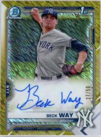 Beck Way [Gold Shimmer Refractor] #CPA-BW