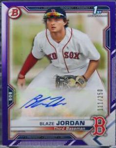 Blaze Jordan [Purple Refractor] #CPA-BJ