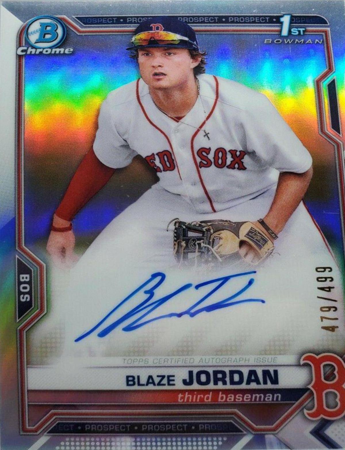 Blaze Jordan [Refractor] #CPA-BJ
