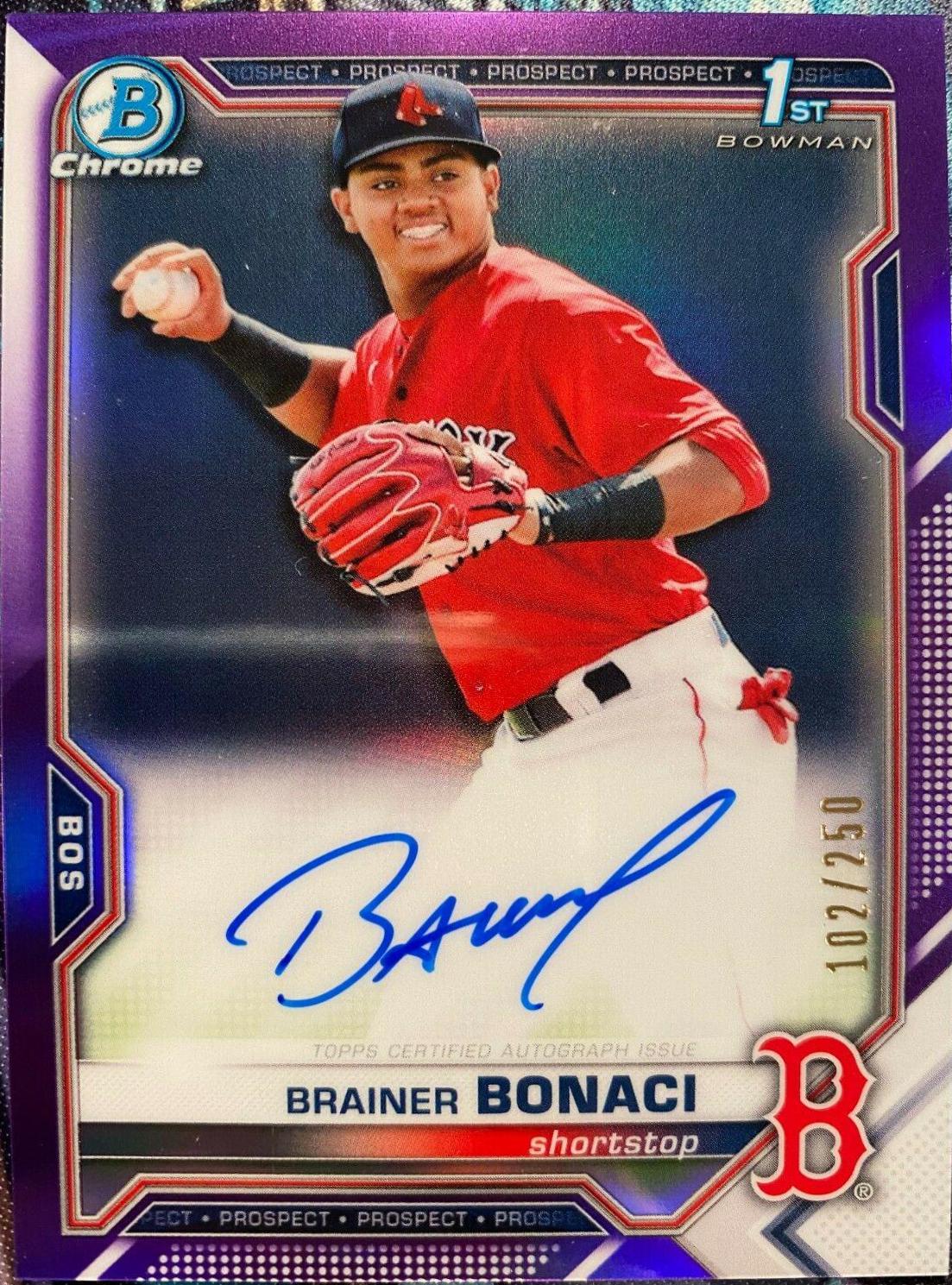 Brainer Bonaci [Purple Refractor] #CPA-BB