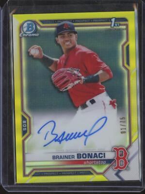 Brainer Bonaci [Yellow Refractor] #CPA-BB