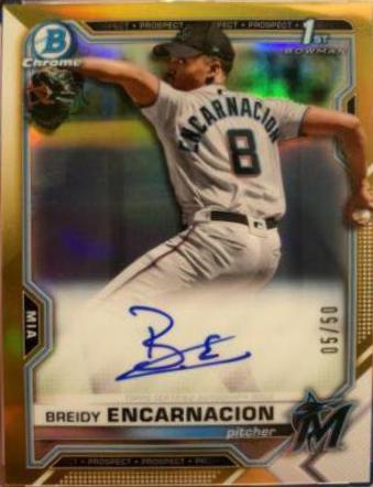 Breidy Encarnacion [Gold Refractor] #CPA-BE