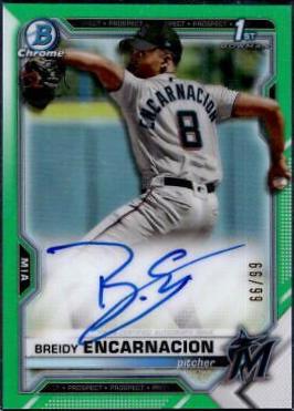 Breidy Encarnacion [Green Refractor] #CPA-BE