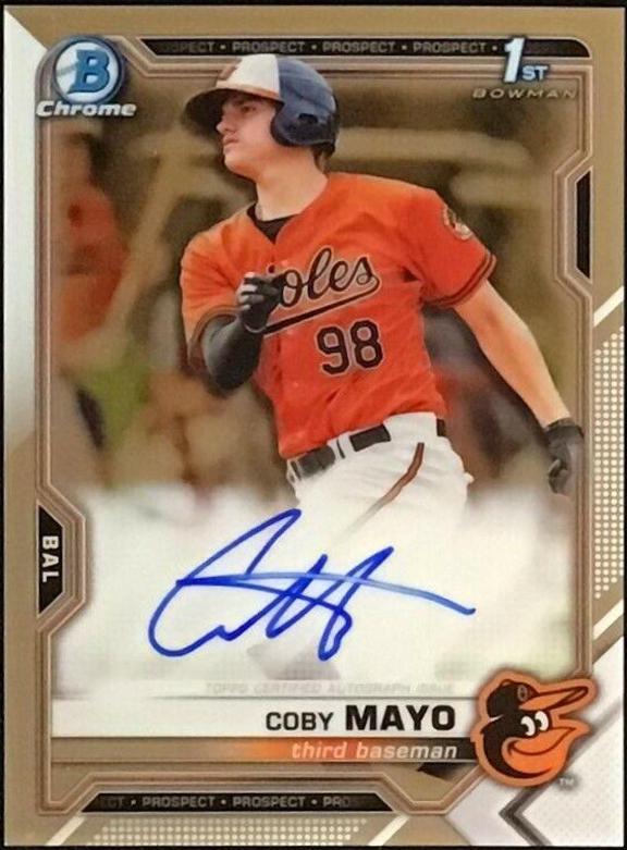 Coby Mayo [Refractor] #CPA-CMA