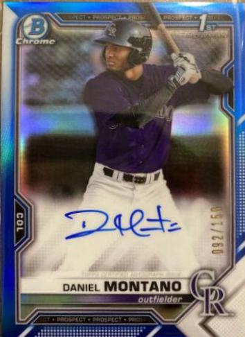 Daniel Montano [Blue Refractor] #CPA-DM