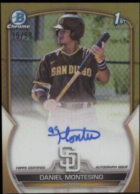 Daniel Montano [Gold Refractor] #CPA-DM