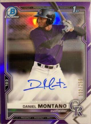 Daniel Montano [Purple Refractor] #CPA-DM