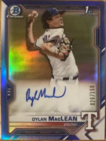 Dylan MacLean [Blue Refractor] #CPA-DMA