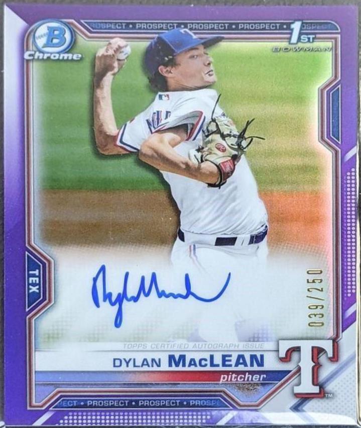 Dylan MacLean [Purple Refractor] #CPA-DMA
