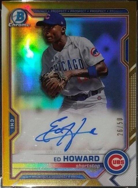 Ed Howard [Gold Refractor] #CPA-EHO