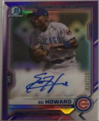 Ed Howard [Purple Refractor] #CPA-EHO