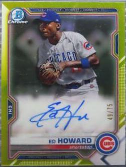Ed Howard [Yellow Refractor] #CPA-EHO