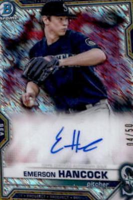 Emerson Hancock [Gold Shimmer Refractor] #CPA-EHA