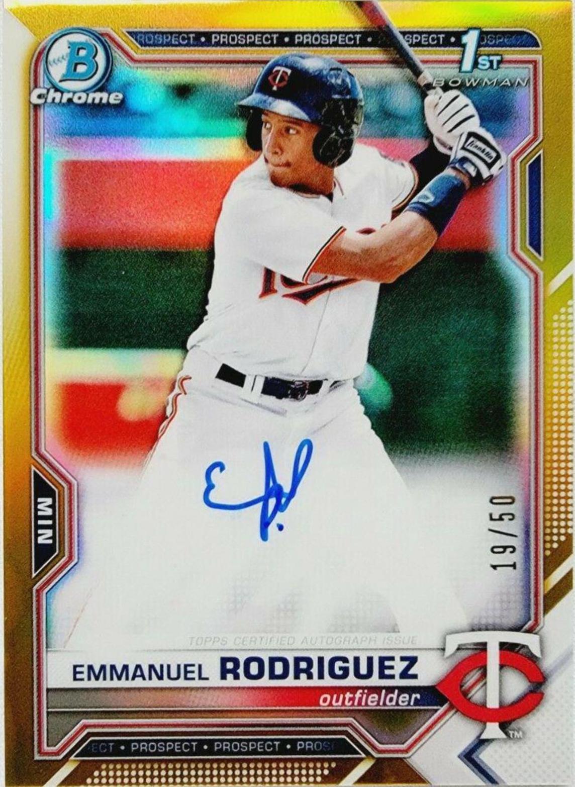 Emmanuel Rodriguez [Gold Refractor] #CPA-ERO