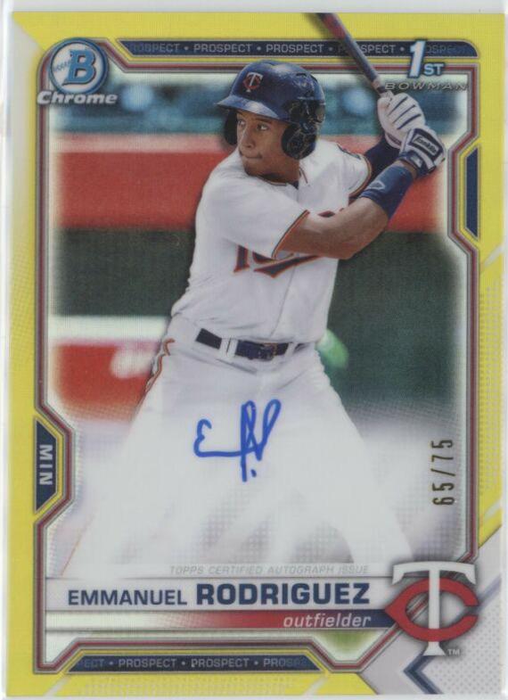 Emmanuel Rodriguez [Yellow Refractor] #CPA-ERO
