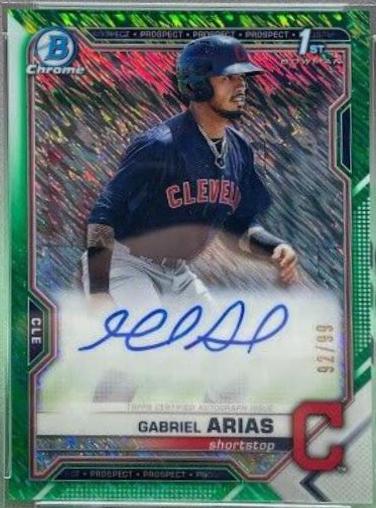 Gabriel Arias [Green Shimmer Refractor] #CPA-GA