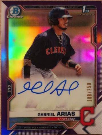 Gabriel Arias [Purple Refractor] #CPA-GA