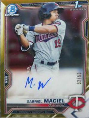 Gabriel Maciel [Gold Refractor] #CPA-GM