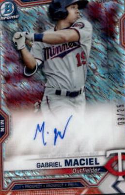 Gabriel Maciel [Orange Shimmer Refractor] #CPA-GM
