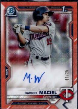 Gabriel Maciel [Orange Wave Refractor] #CPA-GM