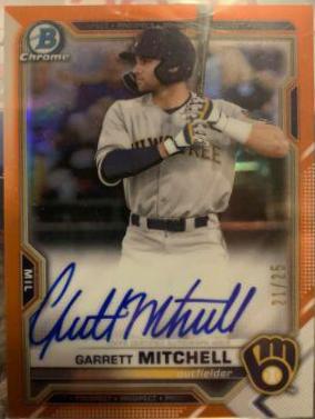 Garrett Mitchell [Orange Refractor] #CPA-GMI