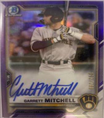 Garrett Mitchell [Purple Refractor] #CPA-GMI