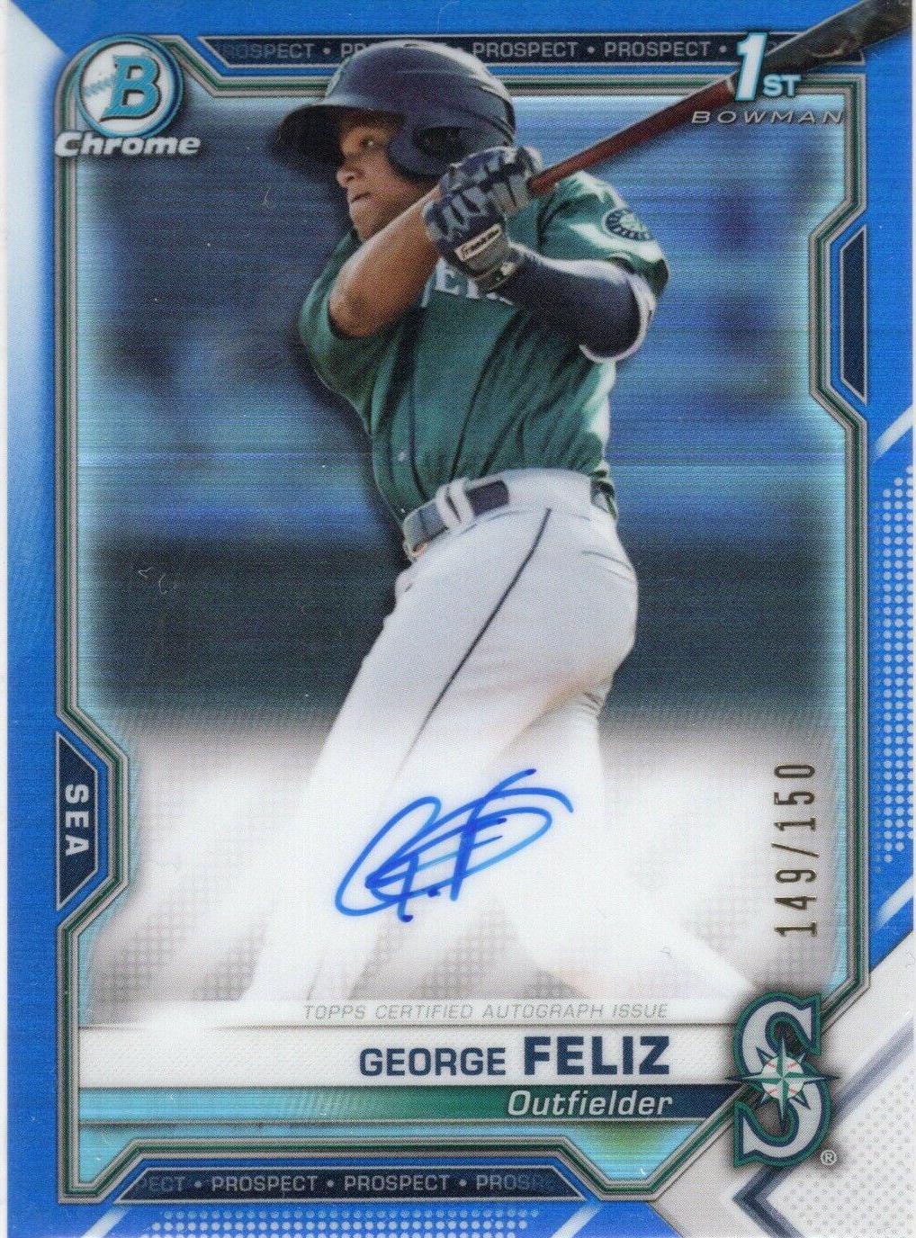 George Feliz [Blue Refractor] #CPA-GF