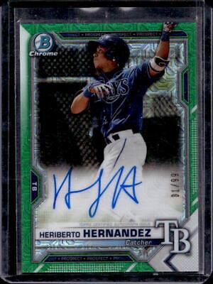 Heriberto Hernandez [Green Refractor] #CPA-HH