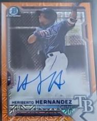 Heriberto Hernandez [Orange Refractor] #CPA-HH