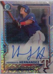 Heriberto Hernandez [Refractor] #CPA-HH