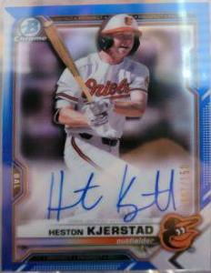 Heston Kjerstad [Blue Refractor] #CPA-HK