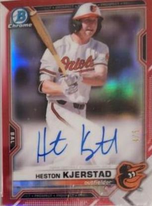 Heston Kjerstad [Red Refractor] #CPA-HK