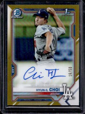 Hyun-il Choi [Gold Refractor] #CPA-HC