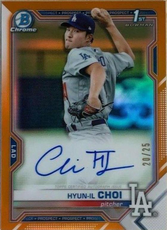 Hyun-il Choi [Orange Refractor] #CPA-HC