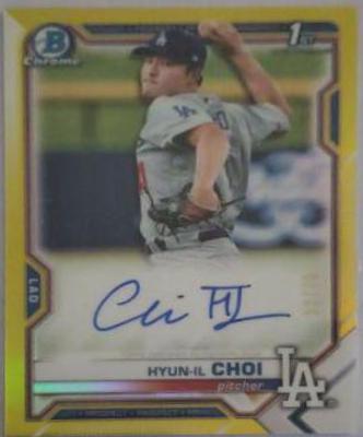 Hyun-il Choi [Yellow Refractor] #CPA-HC