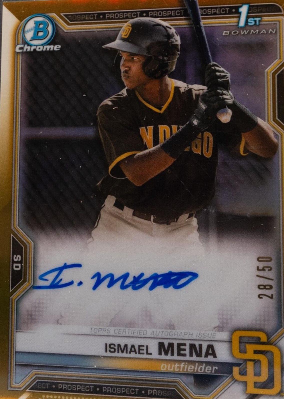 Ismael Mena [Gold Refractor] #CPA-IM