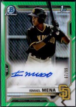 Ismael Mena [Green Refractor] #CPA-IM
