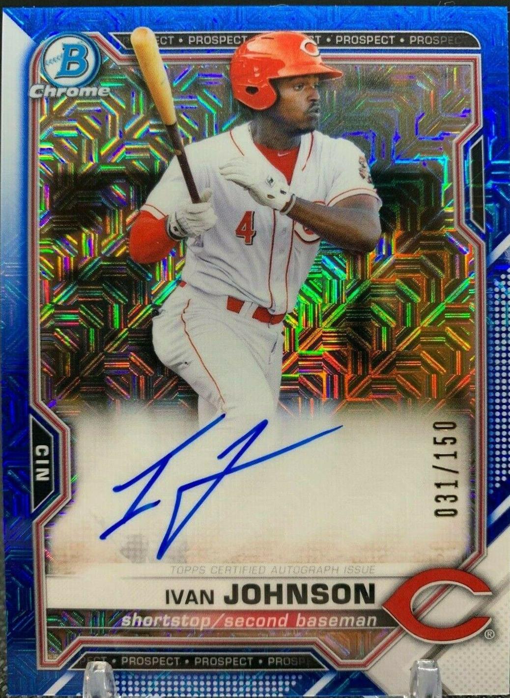 Ivan Johnson [Blue Refractor] #CPA-IJ