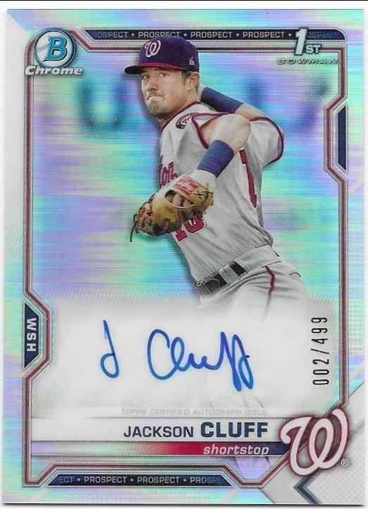 Jackson Cluff [Refractor] #CPA-JCL
