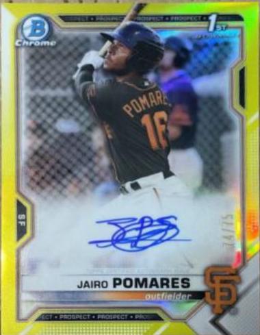 Jairo Pomares [Yellow Refractor] #CPA-JP