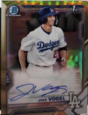 Jake Vogel [Gold Refractor] #CPA-JV