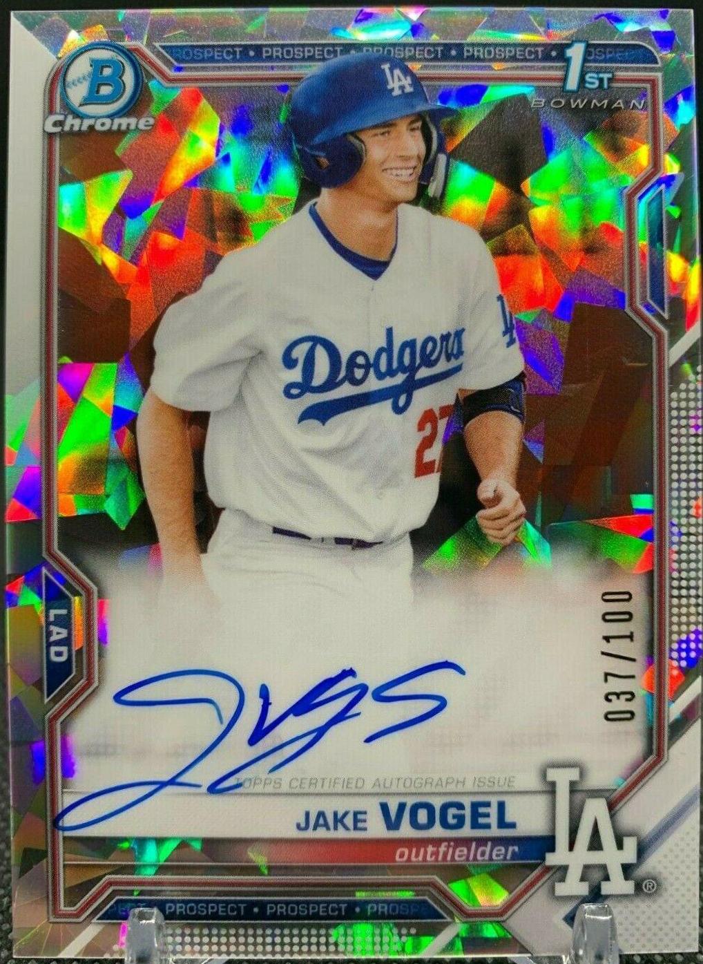 Jake Vogel [Refractor] #CPA-JV