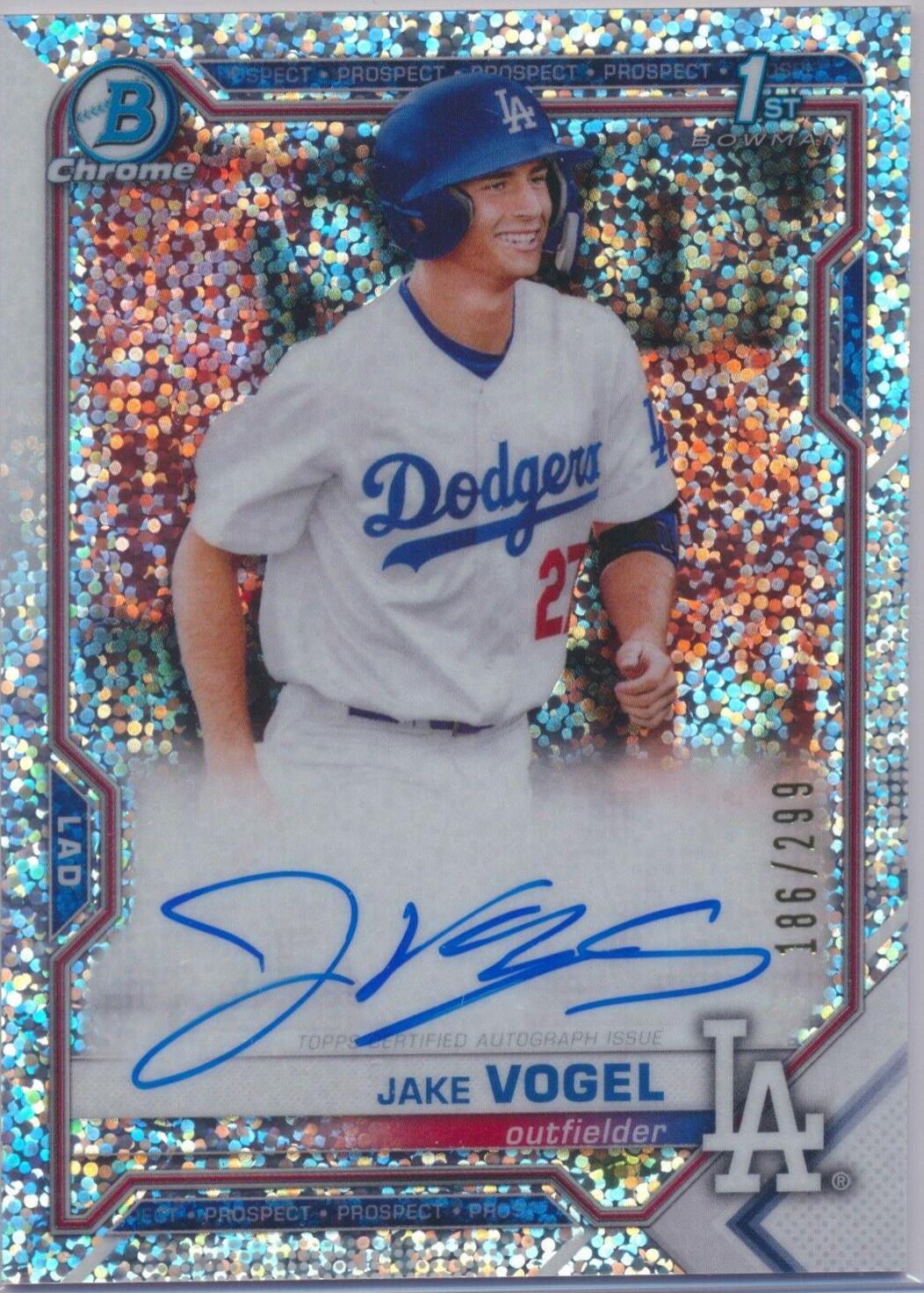 Jake Vogel [Speckle Refractor] #CPA-JV
