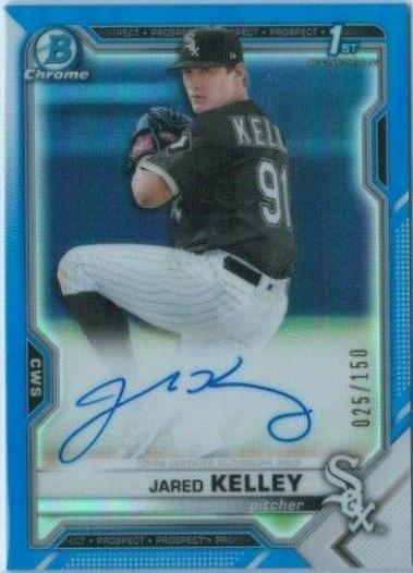 Jared Kelley [Blue Refractor] #CPA-JK